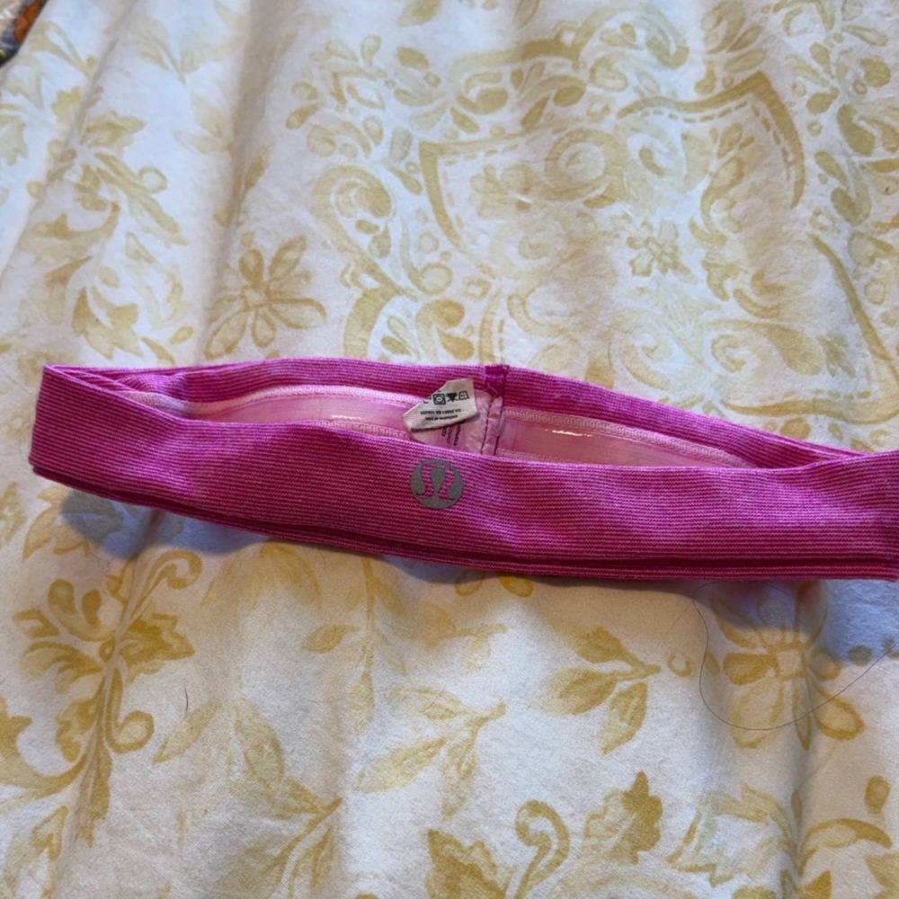 lululemon athletica Pink Headband
